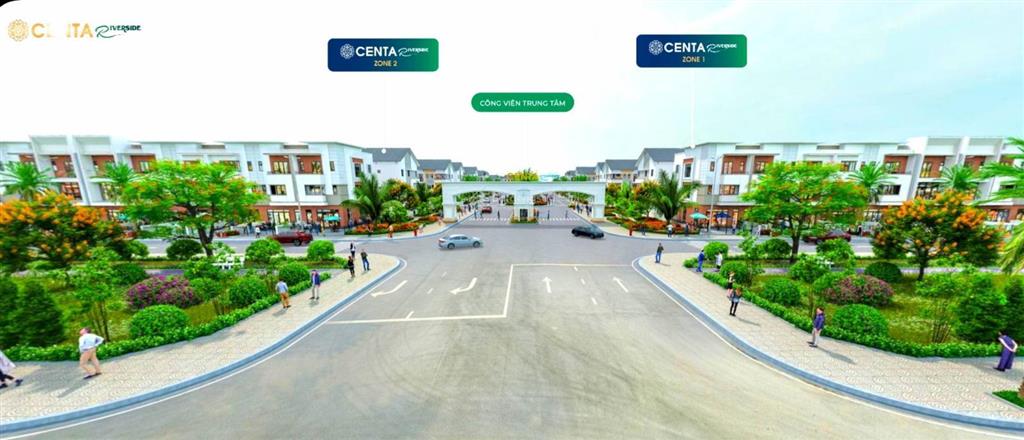 Biệt thự song lập góc 277m² kđt centa vsip từ sơn. chỉ cần 6,5 tỷ (30%) ls 0% trong 24 tháng
