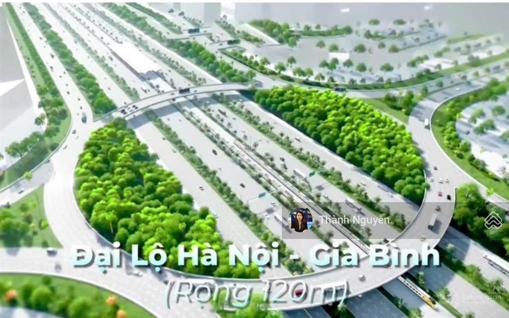 Biệt thự đơn lập 332m2 mặt tiền 15m  sát 23 tòa công nghệ cao  cách hà nội 12 phút