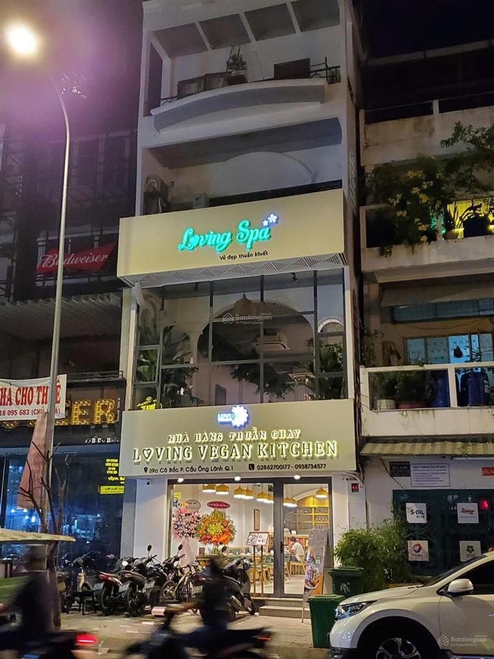 Khan hiếm!! nhà mt cô bắc  quận 1  dt 5,2x20m  4 tầng  hđt 140tr  giá 59 tỷ