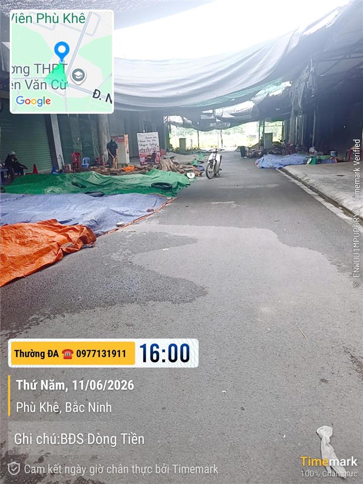 Tài chính nhỉnh 4 tỷ, bán nhanh lô làn 2 chợ gỗ trắc. 15 phút sang hồ tây.