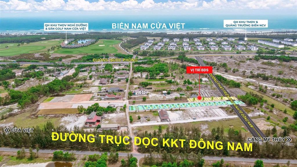 Bán đất nam cửa việt 137.4m, mt 8m nở hậu, 2 mặt tiền đường oto tải tránh, sổ đỏ sẵn giao dịch