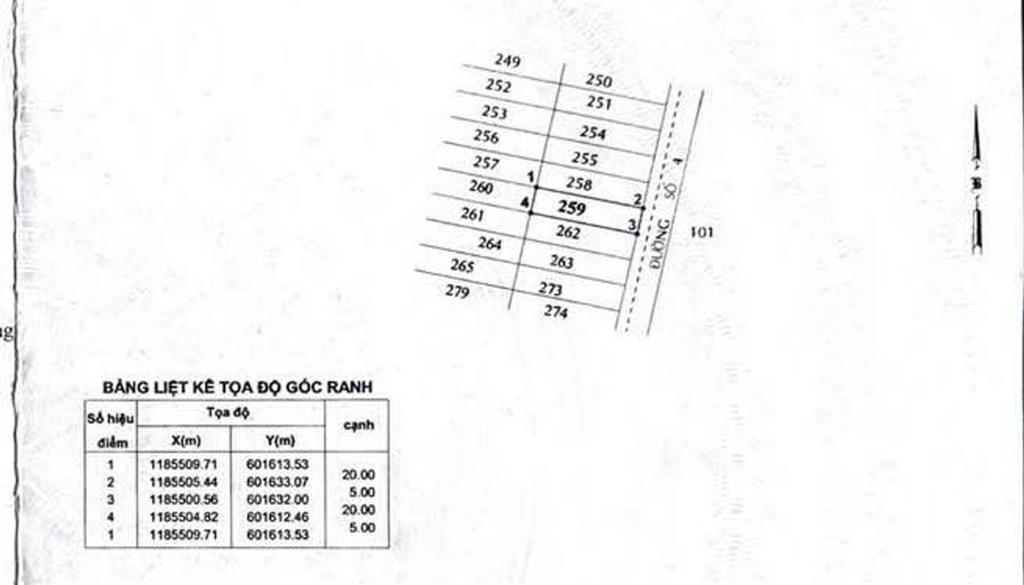 Đất đường số  kdc đại phúc  100m2  ngang 5mx20m  khu vực xây dựng 5 tầng nhỉnh 8t