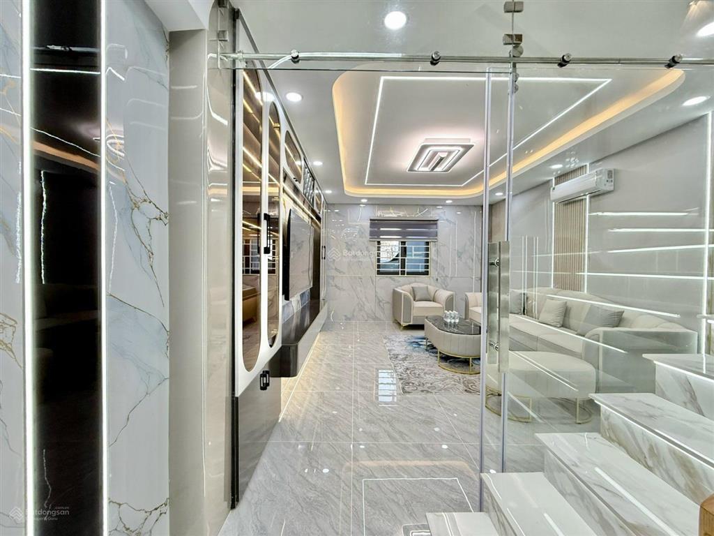 Nhà phố 4m x 15m, xây 4 tầng full nội thất hẻm nhựa xe hơi đường thới an 20