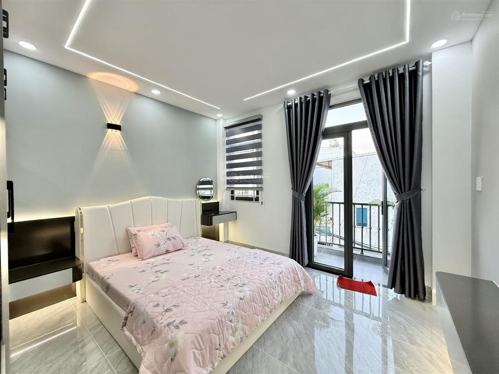 Nhà phố 4m x 15m, xây 4 tầng full nội thất hẻm nhựa xe hơi đường thới an 20