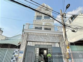 Nhà phố 3 tầng 4m x 19m. 1/ hẻm nhựa 5m thông nguyễn thị búp