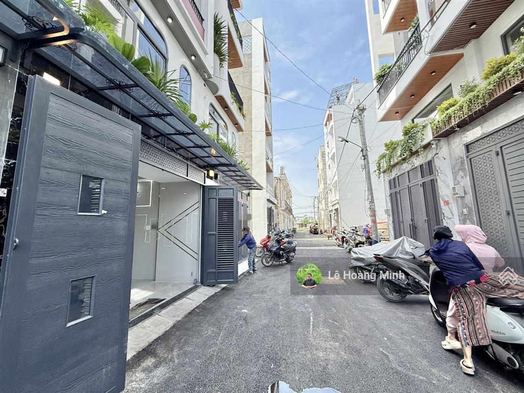 Siêu phẩm 4 tầng hồ cá koi hẻm nhựa 7m, thạnh xuân 25