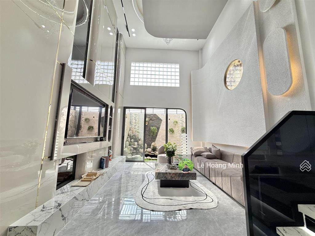 Siêu phẩm 4 tầng hồ cá koi hẻm nhựa 7m, thạnh xuân 25