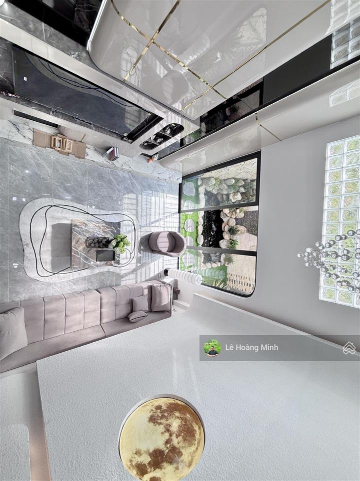 Siêu phẩm 4 tầng hồ cá koi hẻm nhựa 7m, thạnh xuân 25