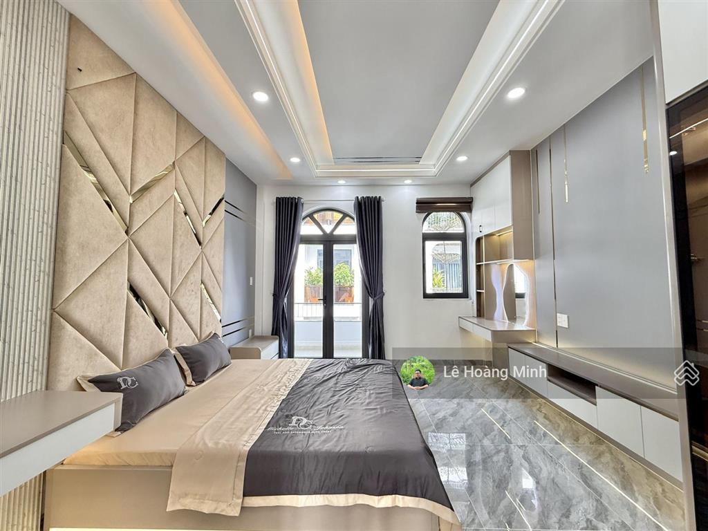 Siêu phẩm 4 tầng hồ cá koi hẻm nhựa 7m, thạnh xuân 25