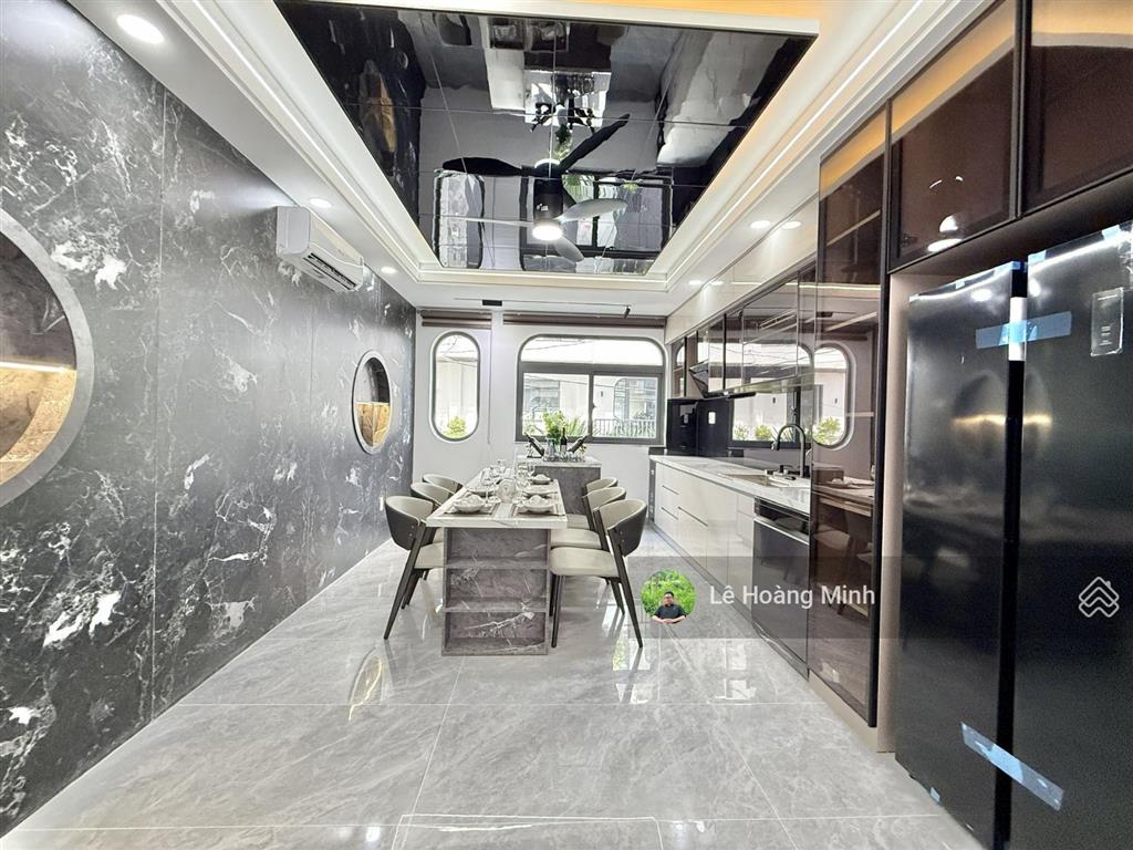 Siêu phẩm 4 tầng hồ cá koi hẻm nhựa 7m, thạnh xuân 25