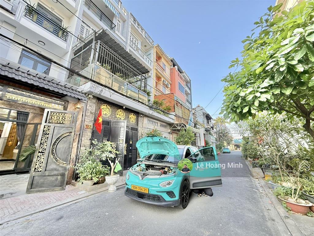 Nhà phố 3 tầng 4,5m x 18m. 1/ ngắn hẻm nhựa 8m đường lê văn khương