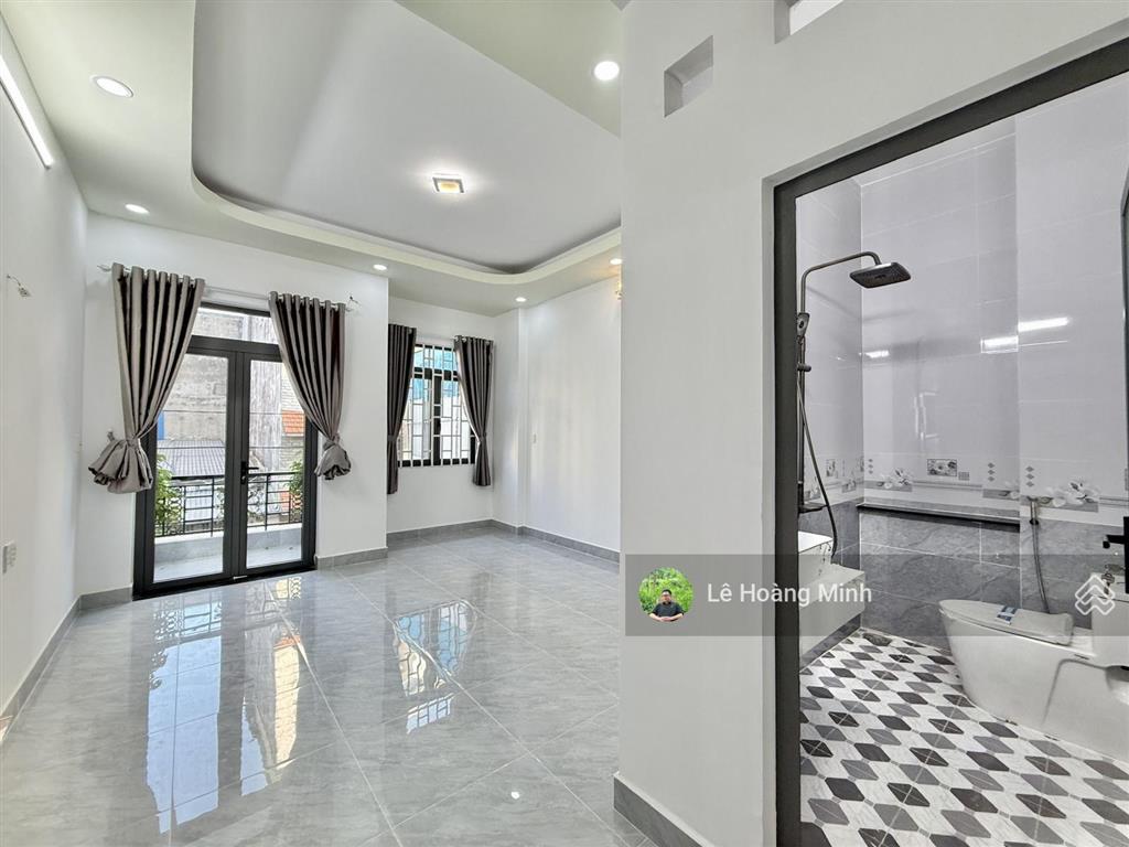 Nhà phố 3 tầng 4,5m x 18m. 1/ ngắn hẻm nhựa 8m đường lê văn khương