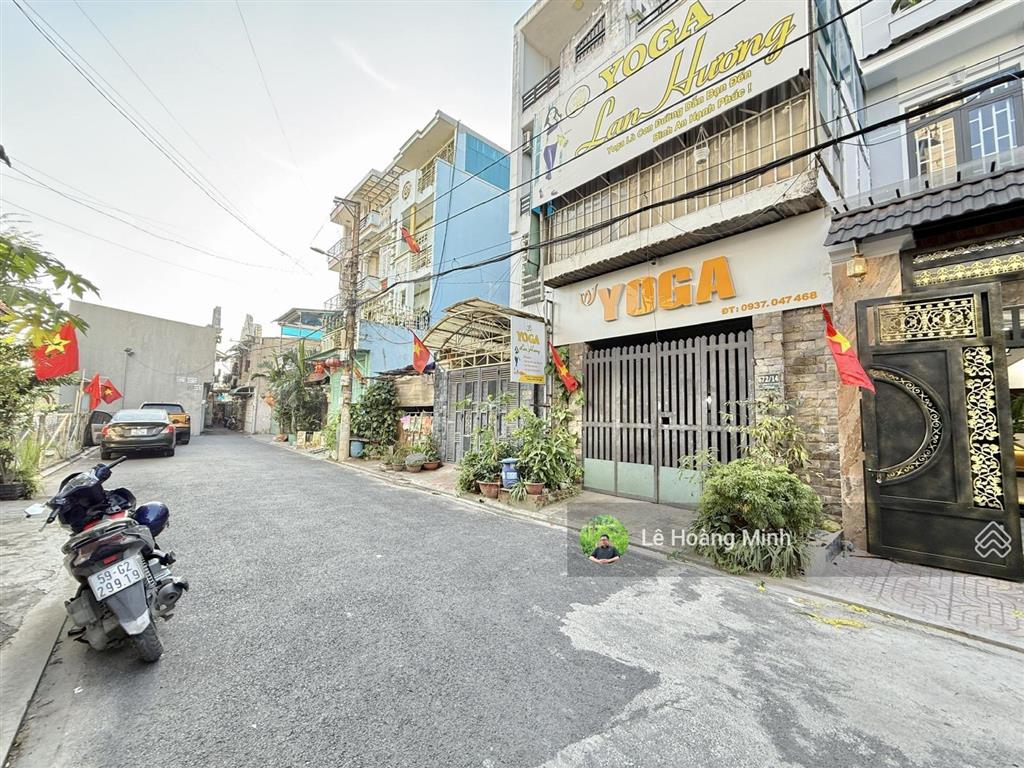 Nhà phố 3 tầng 4,5m x 18m. 1/ ngắn hẻm nhựa 8m đường lê văn khương