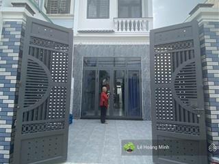 Nhà đẹp shr 4m x 18m, đúc 1 lầu hẻm xe hơi thông đường trần thị hè (ht42)