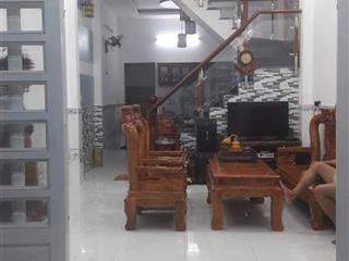 Nhà shr 4m x 25m. đúc 1 lầu mặt tiền đường hiệp thành 07