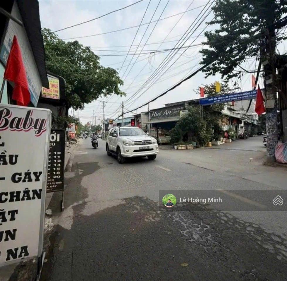 Nhà shr 4m x 25m. đúc 1 lầu mặt tiền đường hiệp thành 7