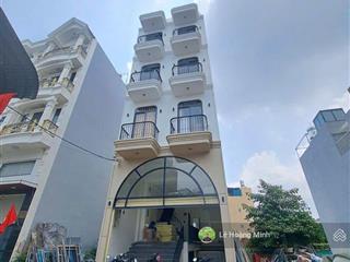 Bán chdv hầm 4 lầu thang máy đang thuê khoán 34tr/ tháng 1/ hẻm 8m thông trần thị hè (ht42)