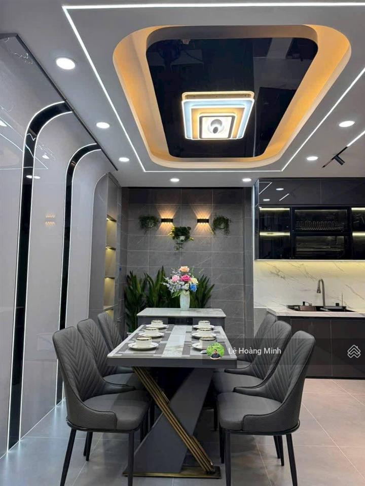 Nhà phố 4 tầng full nội thất 1/ hẻm nhựa 6m lê văn khương