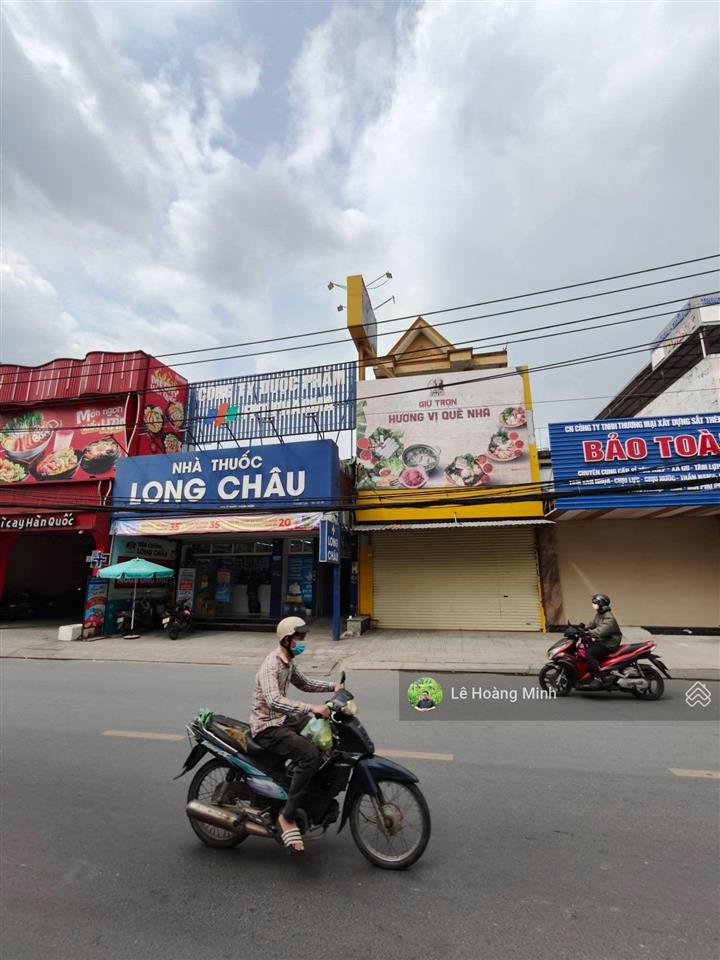 Nhà phố 6m x 32m. 157,6m2 thổ cư đúc 2 lầu mặt tiền nguyễn ảnh thủ. ngay lê văn khương (70m)