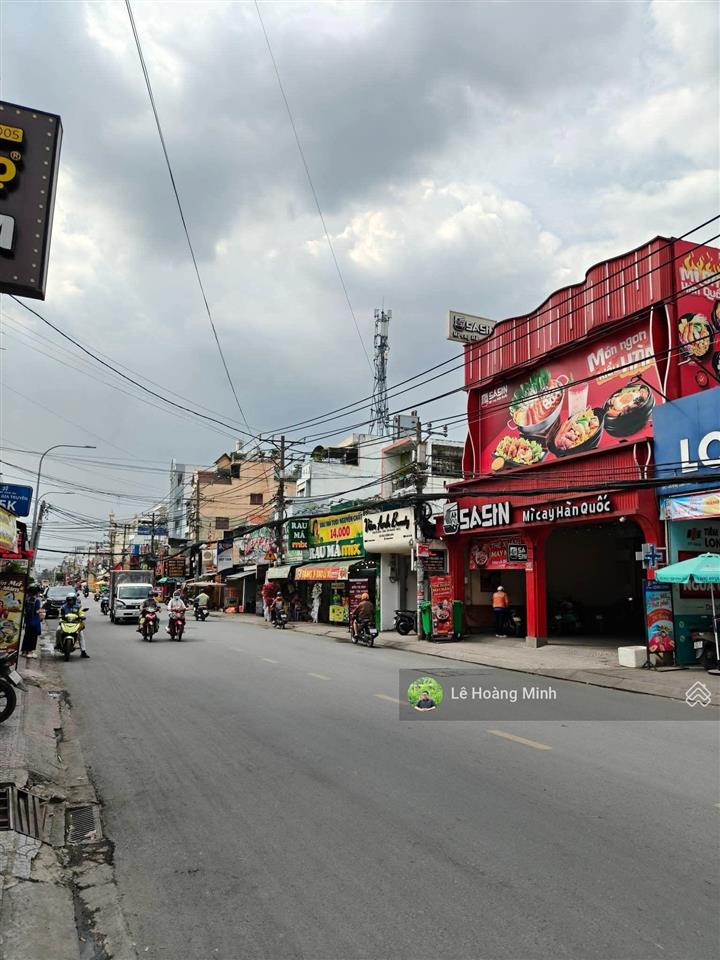 Nhà phố 6m x 32m. 157,6m2 thổ cư đúc 2 lầu mặt tiền nguyễn ảnh thủ. ngay lê văn khương (70m)