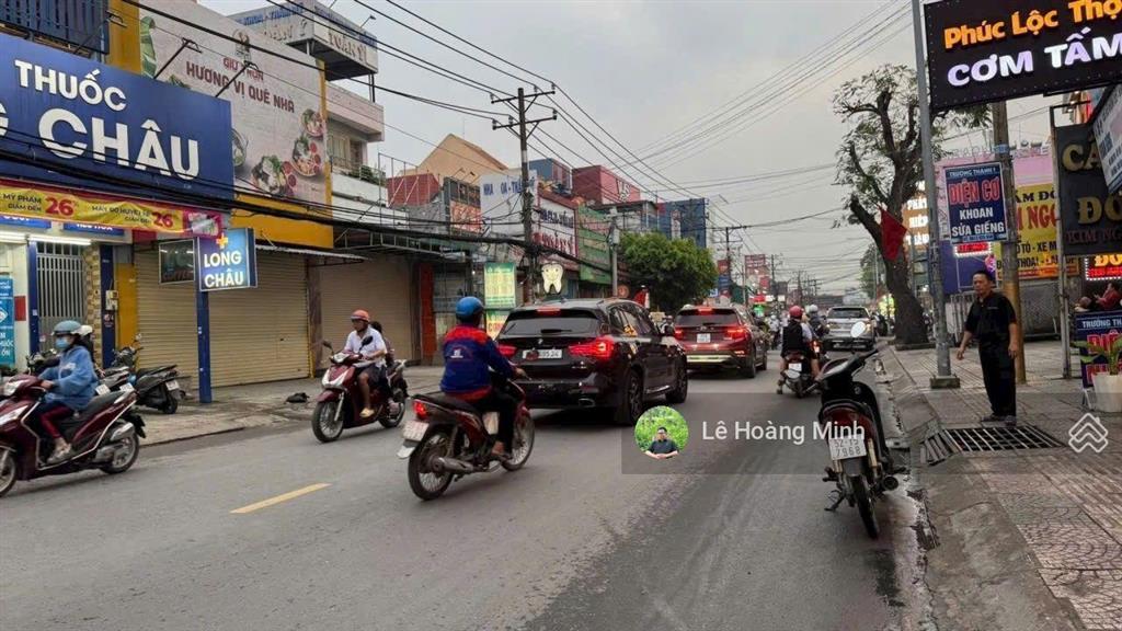 Nhà phố 6m x 32m. 157,6m2 thổ cư đúc 2 lầu mặt tiền nguyễn ảnh thủ. ngay lê văn khương (70m)