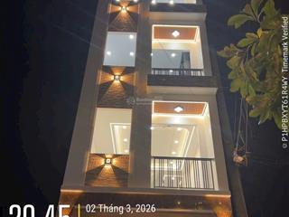 Siêu phẩm nhà phố 4 tầng hẻm nhựa 8m thông đường nguyễn văn quá