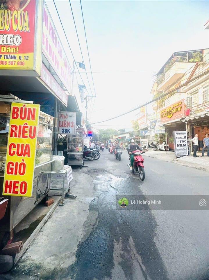 Nhà shr 4,3m x 44m, mặt tiền ngay chợ đường hiệp thành 13