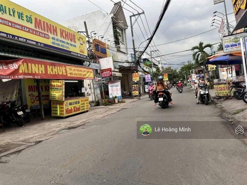 Nhà shr 4,3m x 44m, mặt tiền ngay chợ đường hiệp thành 13