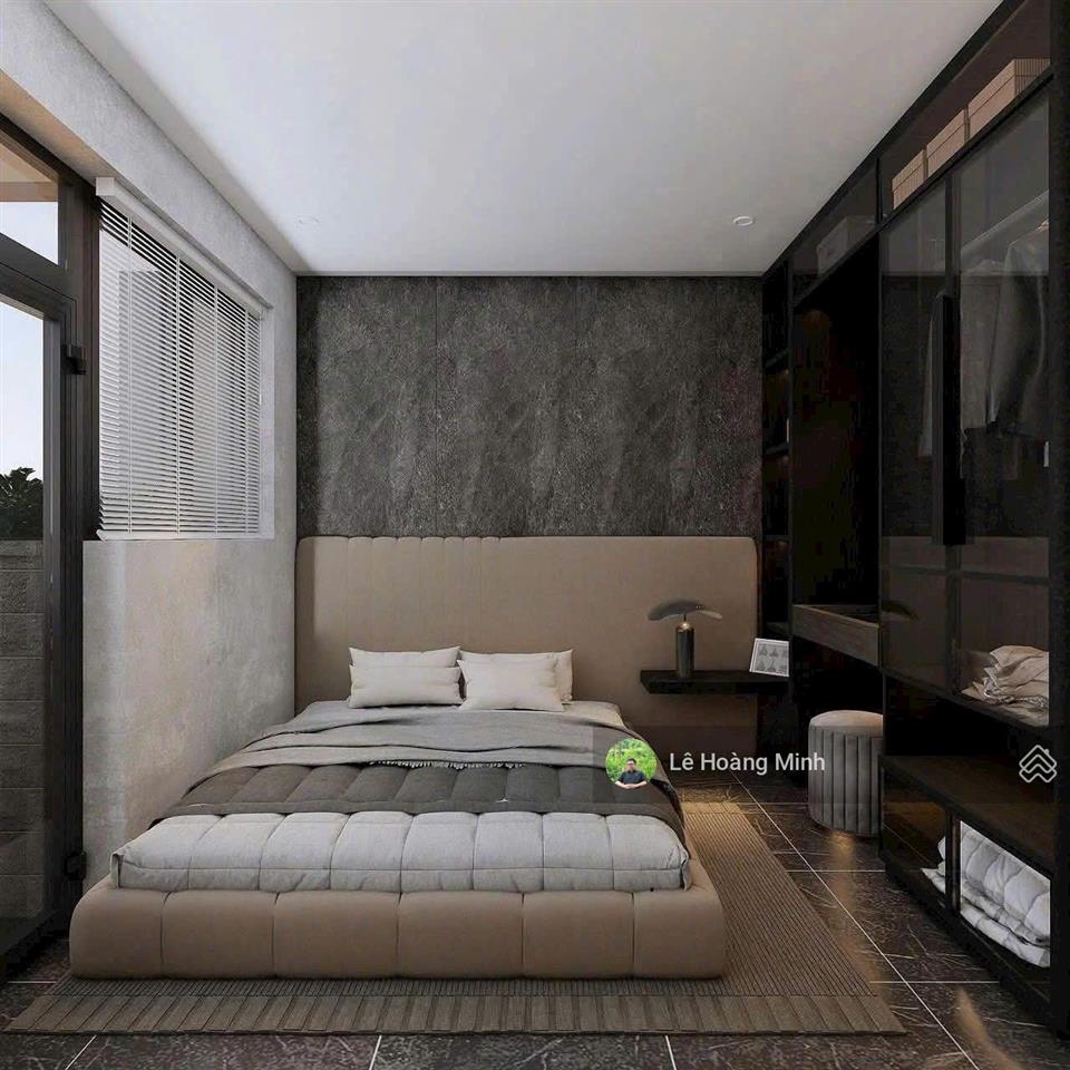 Siêu phẩm 4m x 15m. 4 tầng ô thang máy đường trần thị cờ. đối diện trường trần quấc toản