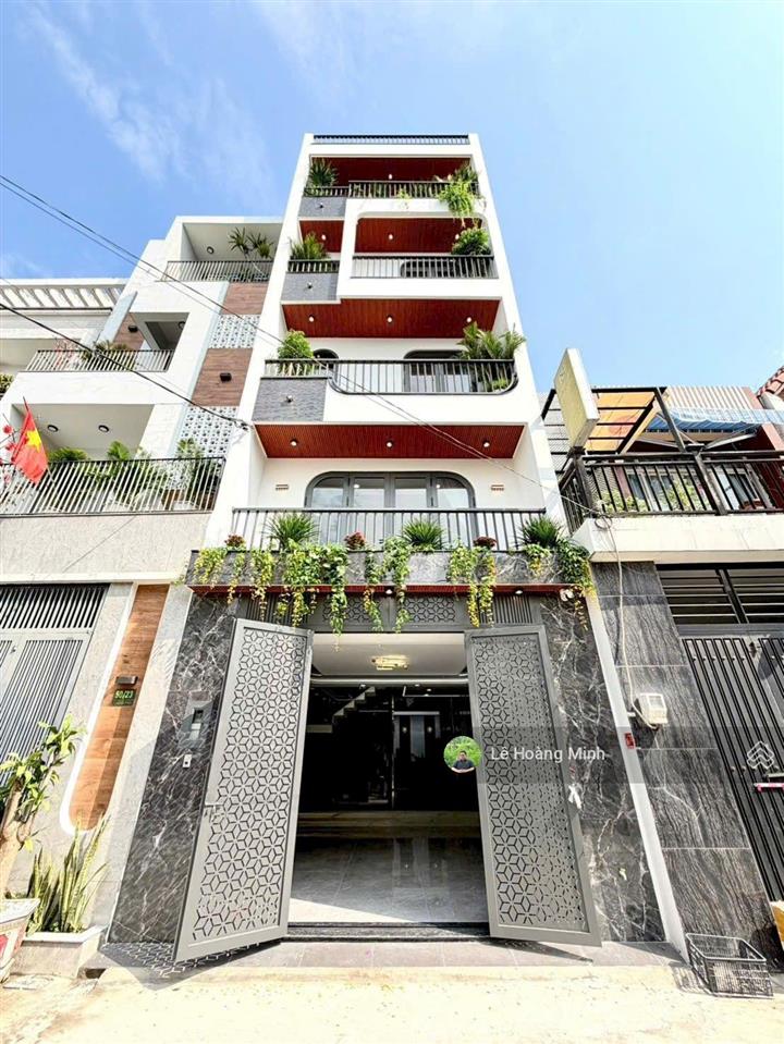 Siêu phẩm 5m x 18m. 4 tầng thang máy hẻm 8m đường thạnh xuân 25