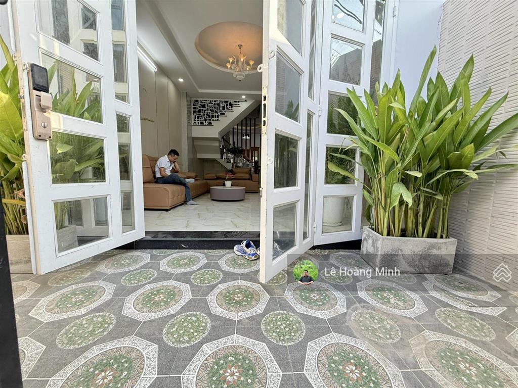 Cặp nhà phố 4,5m x 16m, đúc 2 lầu 1/ hẻm 7m đường lê thị riêng đối diện hà đô