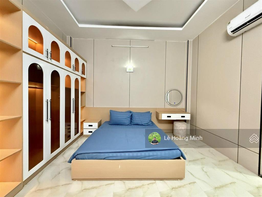 Cặp nhà phố 4,5m x 16m, đúc 2 lầu 1/ hẻm 7m đường lê thị riêng đối diện hà đô