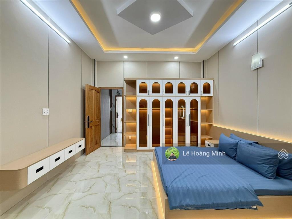 Cặp nhà phố 4,5m x 16m, đúc 2 lầu 1/ hẻm 7m đường lê thị riêng đối diện hà đô