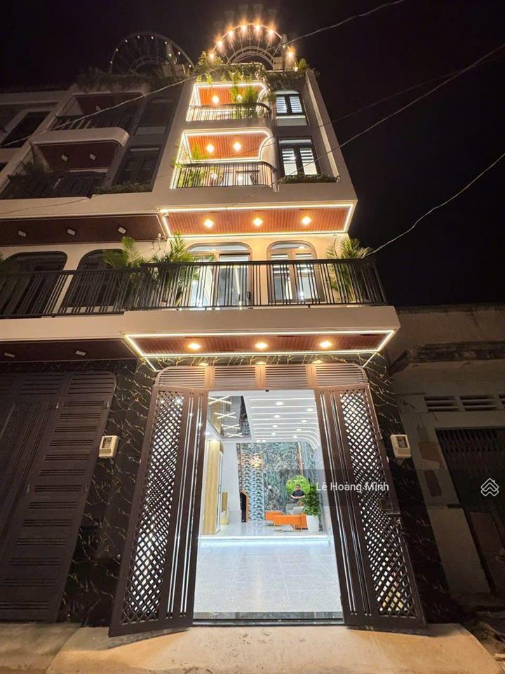 Siêu phẩm 4 tầng full nội thất 1/ ngắn đường tân thới nhất 02