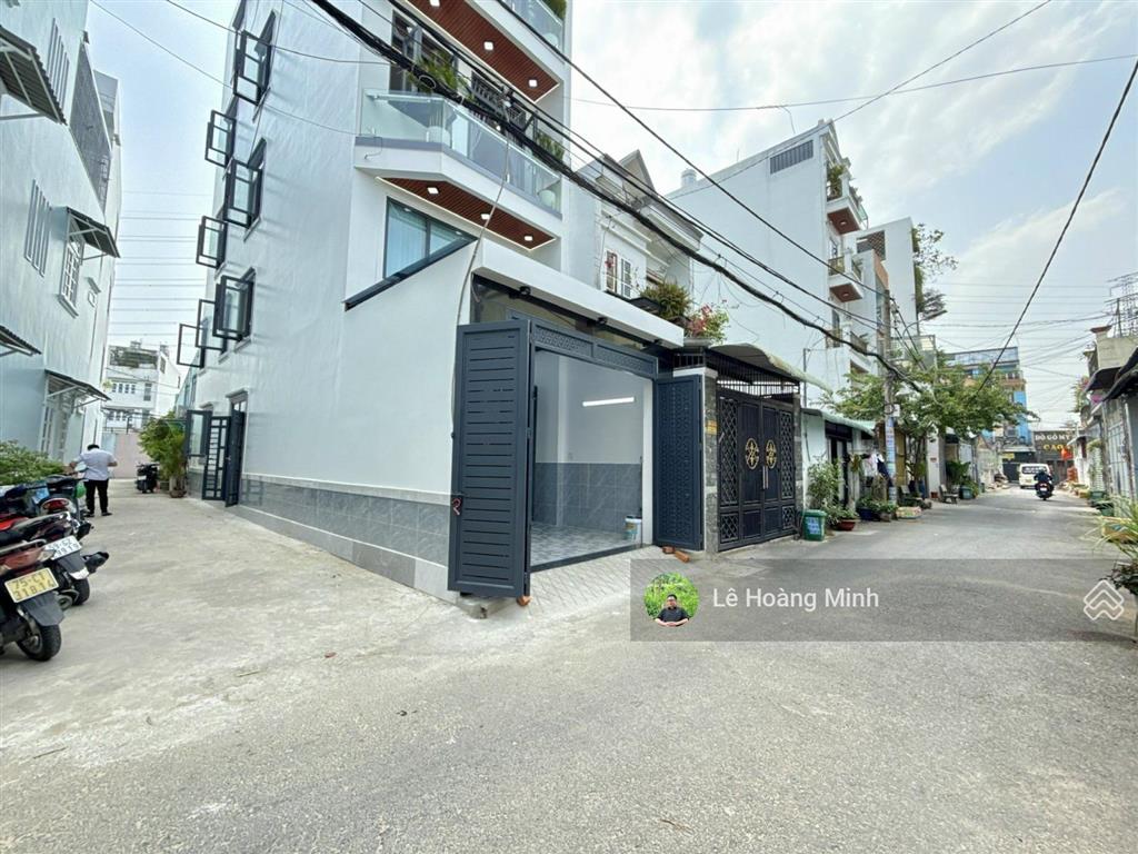 Siêu phẩm góc 2mt 4 tầng có ô thang máy hẻm thông 6m đường trần thị năm ( tch 10)
