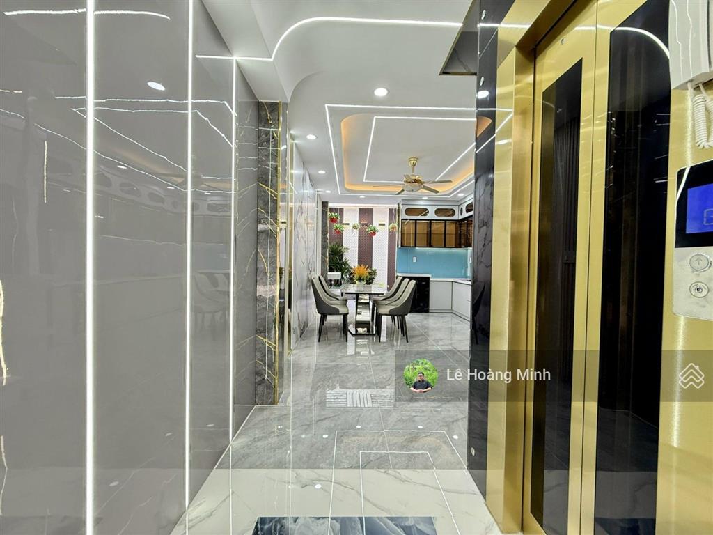 Siêu phẩm 5m x 15m. 4 tầng có thang máy hẻm nhựa 6m đường lê thị riêng. gần nhà máy bia tiger