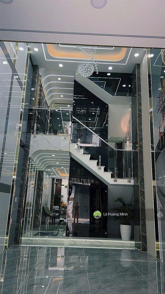 Siêu phẩm 5m x 15m. 4 tầng có thang máy hẻm nhựa 6m đường lê thị riêng. gần nhà máy bia tiger