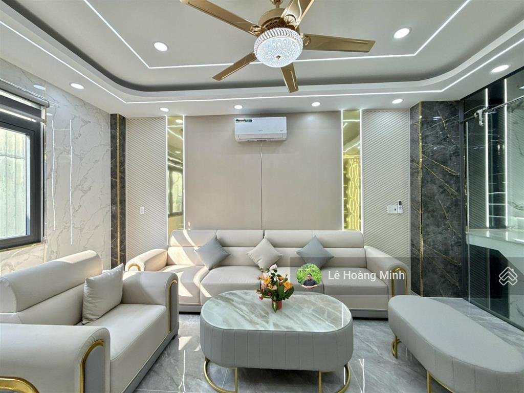 Siêu phẩm 5m x 15m. 4 tầng có thang máy hẻm nhựa 6m đường lê thị riêng. gần nhà máy bia tiger