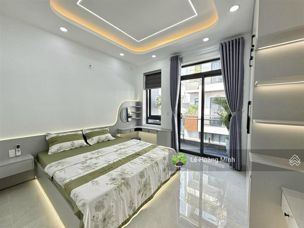 Siêu phẩm 5m x 15m. 4 tầng có thang máy hẻm nhựa 6m đường lê thị riêng. gần nhà máy bia tiger