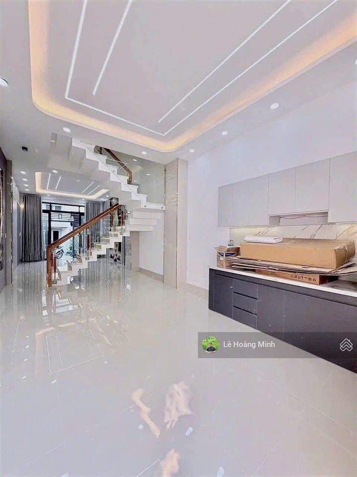 Nhà phố 3 tầng 4m x 18m. 2/ ngắn đường nguyễn thị đặng