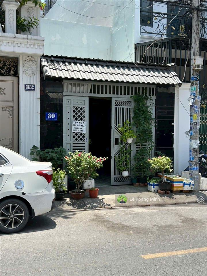 Nhà shr 4m x 19m. mặt tiền đường nguyễn thị thơi (hiệp thành 18)