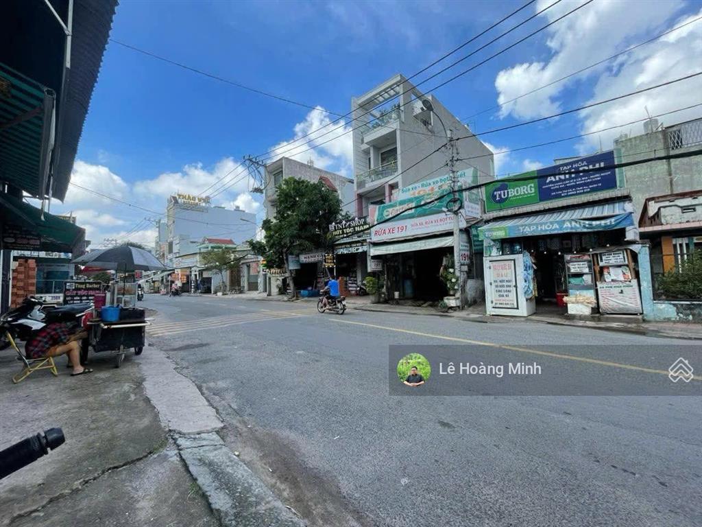 Nhà shr 285m2 ngang 7m nở hậu 21m mặt tiền trần thị cờ. ngay ngã tư thới an 16