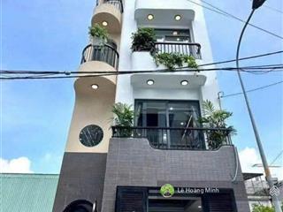 Siêu phẩm 4 tầng mặt tiền đường thông kinh doanh thạnh lộc 37