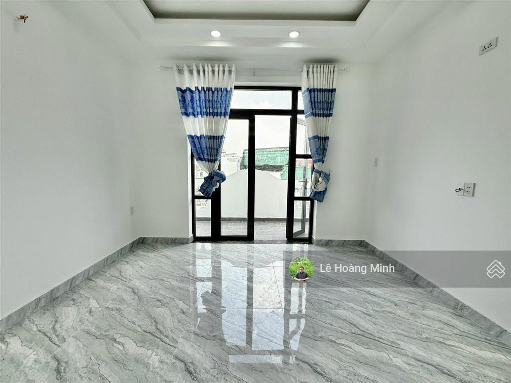 Nhà phố 4m x 19m, 4 lầu 6pn, 7wc, mặt tiền đường tân thới hiệp 9 (tòa án cũ)