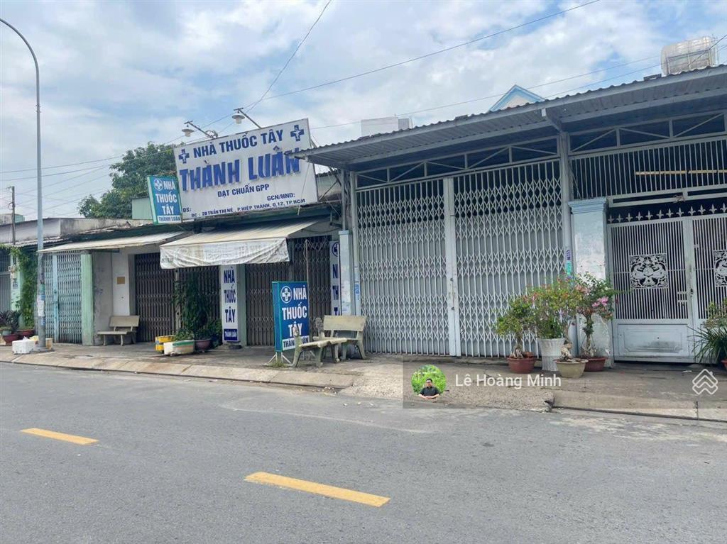 Nhà shr 5,5m x 24m. 128m2. mặt tiền đường trần thị hè ( ht42)