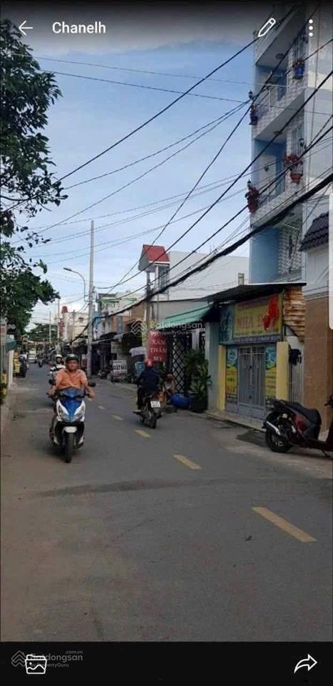 Nhà phố 4,8m x 25m. xây 3 tầng mặt tiền đường hiệp thành 5