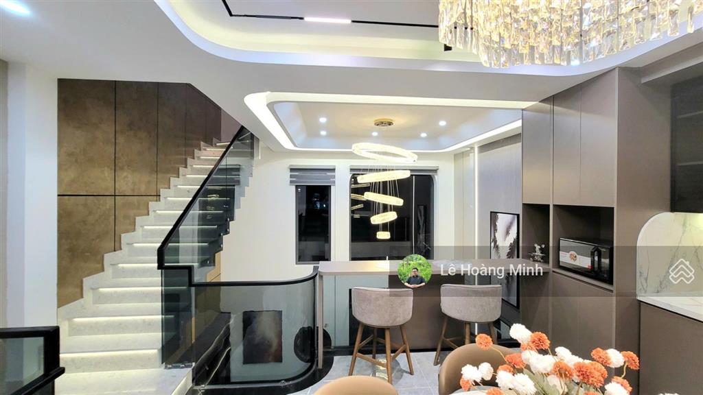 Siêu phẩm 4 tầng ngang 5,5m hẻm 7m 1/ thạnh lộc 19. ngay ngã tư ga