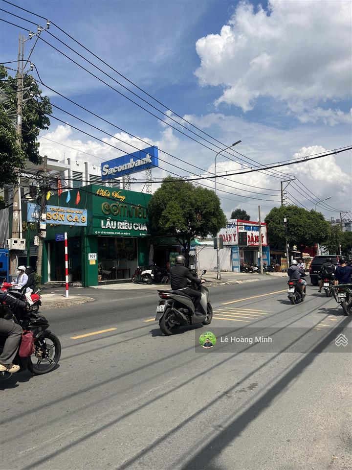 Nhà shr 14m x 20m, 270m2 1/ hẻm nhựa 6m thông lê văn khương. ngay bia tiger