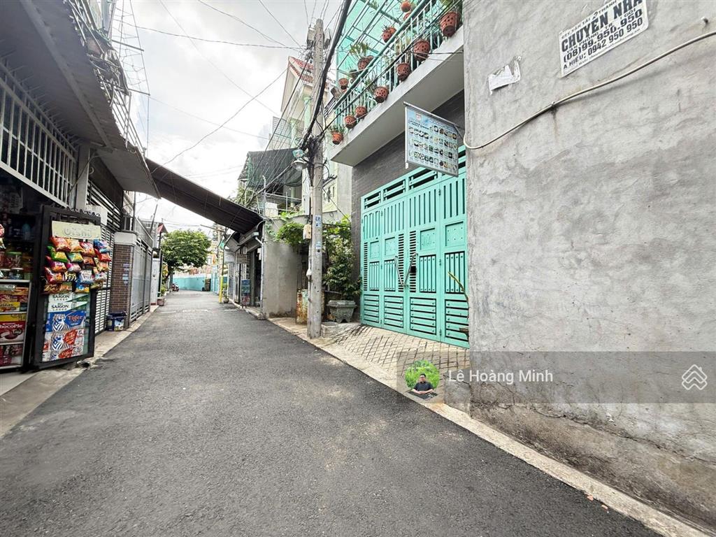 Nhà shr 14m x 20m, 270m2 1/ hẻm nhựa 6m thông lê văn khương. ngay bia tiger