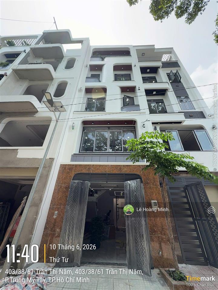 Nhà phố 4 tầng full nội thất, hẻm nhựa 8m đường huỳnh thị hai